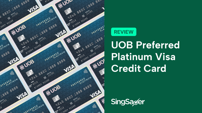 UOB Preferred Platinum Visa Credit Card Review Bonus Miles On Online